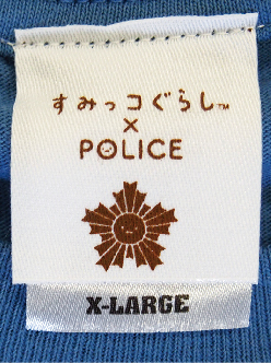 POLICE×すみっコぐらしTツーの商品画像