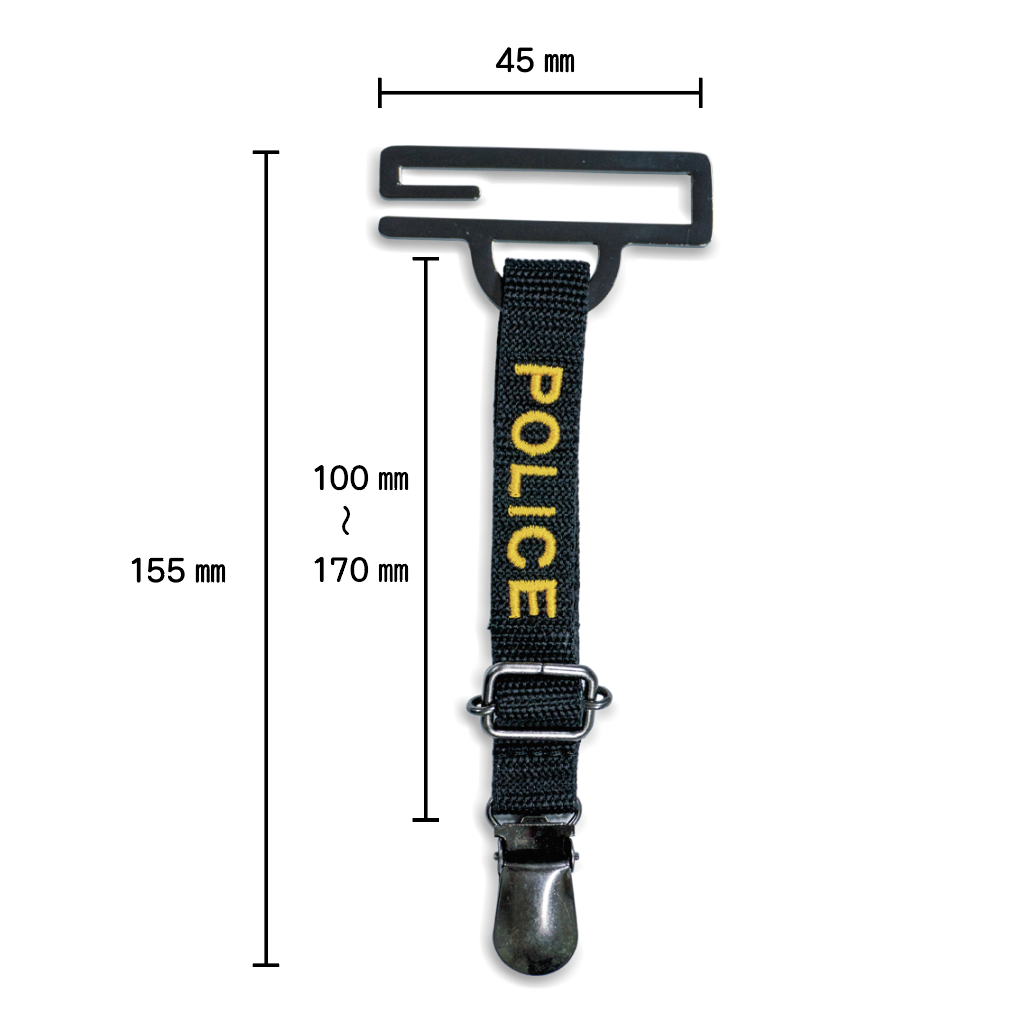 警察グッズ 腕章 吊り POLICE - 個人装備