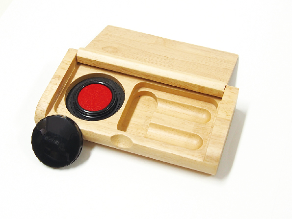 オリジナル彫刻印鑑ケースの商品画像