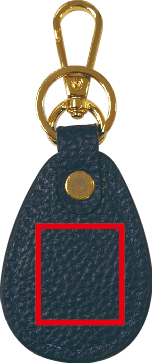革製エンブレムキーホルダーの商品画像