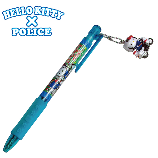 警察ハローキティボールペン【白バイ】【在庫限り】の商品画像