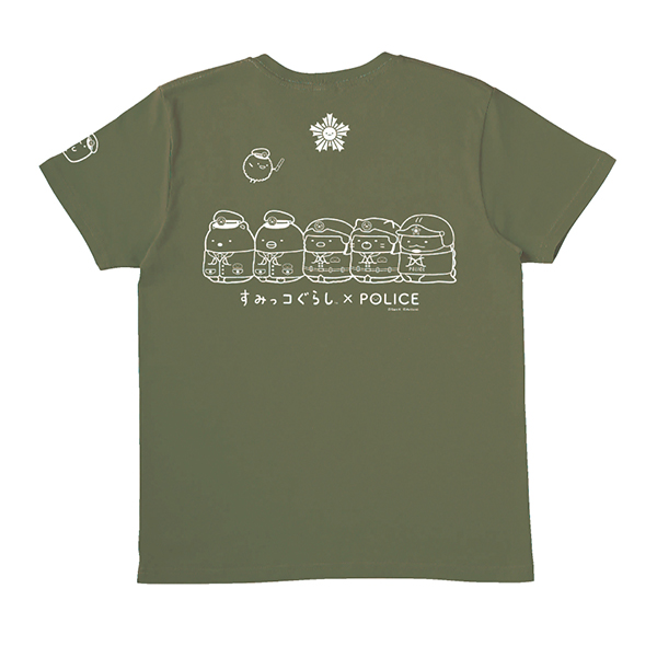 警察すみっコTシャツの商品画像
