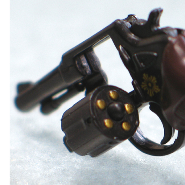 【ミニ】けん銃ストラップ2の商品画像