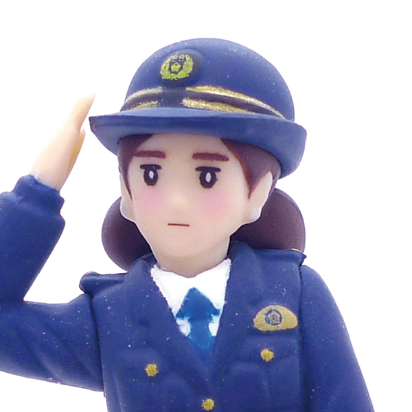 女性警察官のフチ子【警視ver】【在庫限り】の商品画像